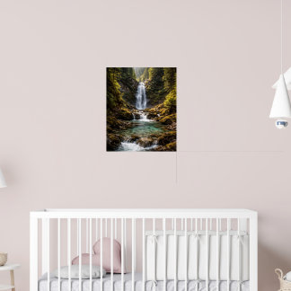 Poster Cachoeira de Cristal no Vale da Montanha
