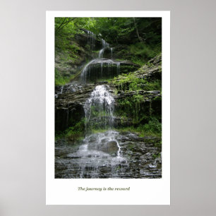 Póster Cachoeira de North Carolina