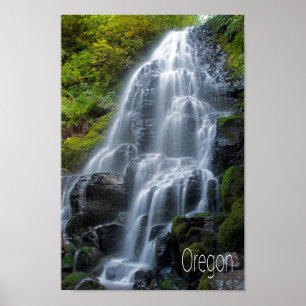 Poster Cachoeira de Oregon