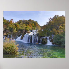 Poster Cachoeira de Outono 