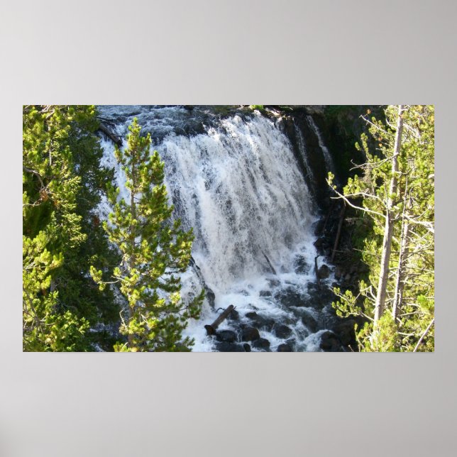 Póster Cachoeira de Yellowstone (Frente)