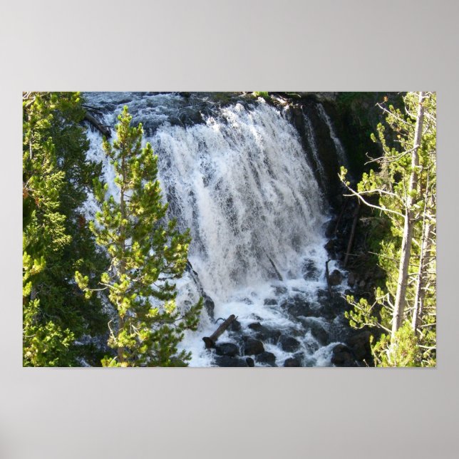 Póster Cachoeira de Yellowstone (Frente)