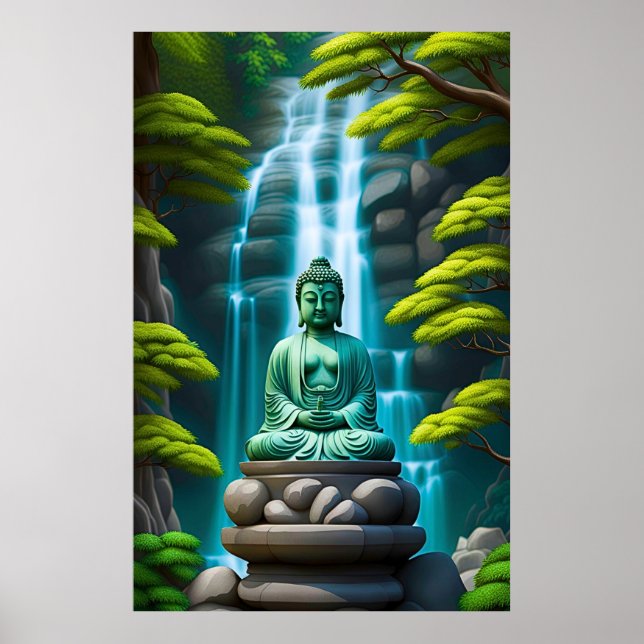 Poster Cachoeira do Buda (Frente)