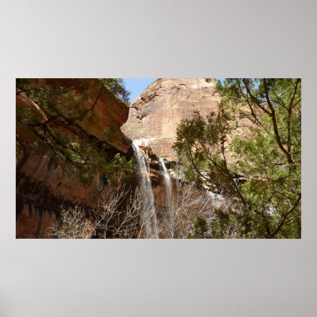 Poster Cachoeira do Emerald Pool I do Parque Nacional de  (Frente)