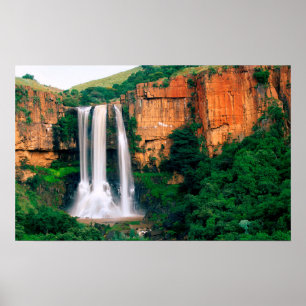 Poster Cachoeira do Rio Elands, Mpumalanga, África do Sul