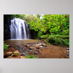 Póster Cachoeira Ellinjaa, Austrália