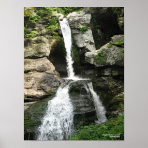 Póster Cachoeira em quedas de Kent, Connecticut -