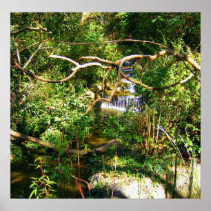 Póster Cachoeira escondida