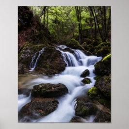 Poster Cachoeira mágica em desfiladeiro Hell