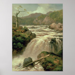 Poster Cachoeira no rio Neath, Gales do Sul