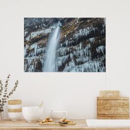 Poster Cachoeira Peričnik em Mojstrana, Eslovênia