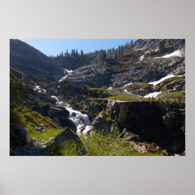 Poster Cachoeira Tokopah I no Parque Nacional Sequoia (Frente)