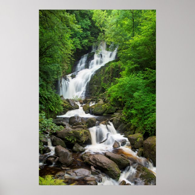 Póster Cachoeira Torc, cenário, Irlanda (Frente)