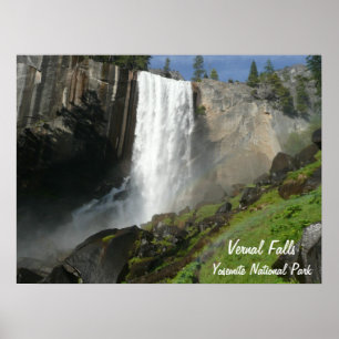Póster Cachoeira Vernal I no Parque Nacional de Yosemite