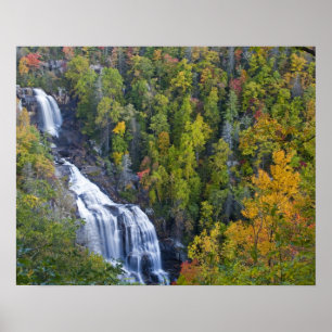 Póster Cachoeira Whitewater no Nantahala Nacional