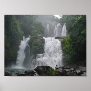 Póster Cachoeiras de Costa Rica