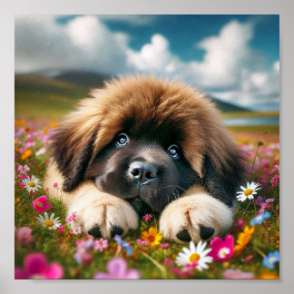 Poster cachorrinho da Terra Nova