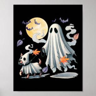 Poster Cachorro Andando Fantasma