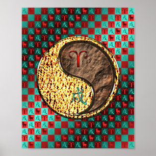 Poster Cachorro Aries & Earth