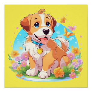 Póster Cachorro Cachorro
