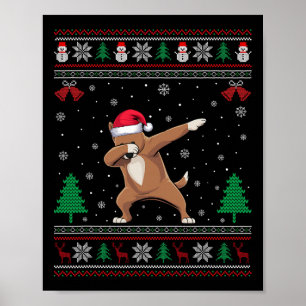 Poster Cachorro Cachorro Cachorro Papai Noel Meninas Cria