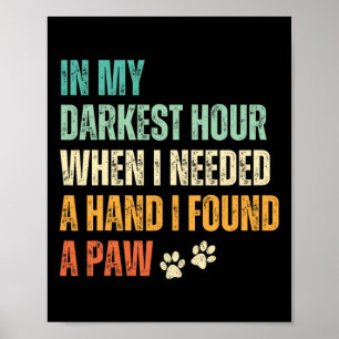 Poster Cachorro Cachorro Mãe Mulheres Cachorros Garotas P