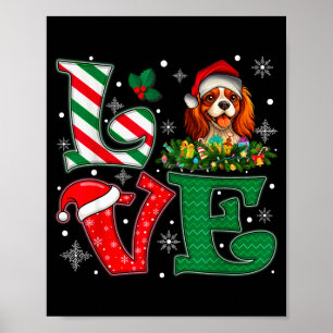 Poster Cachorro Cavalier King Charles Spaniel Amor de Cha