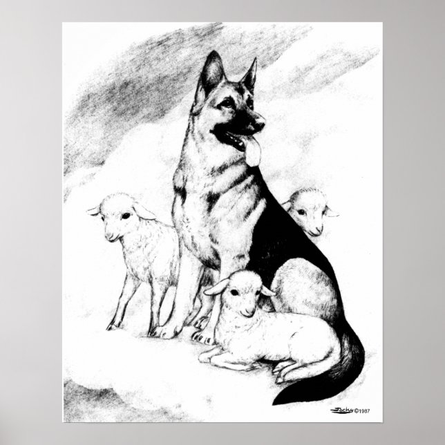 Póster Cachorro Céu (Frente)