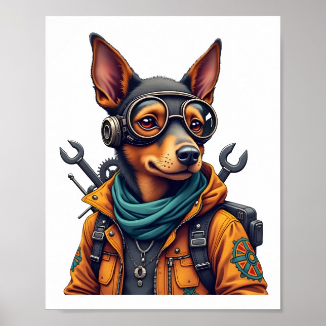 Poster Cachorro de Aventura   (Frente)