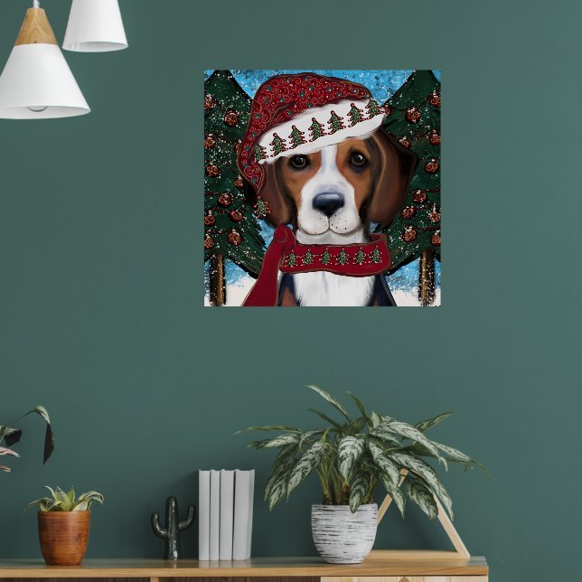 Poster Cachorro-de-caça-americano (Sala de Estar 1)