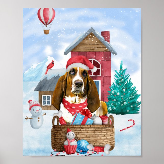 Poster Cachorro De Cachorro Na Casa Do Cachorro De Neve (Frente)
