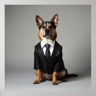 Poster Cachorro de fato