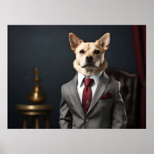 Poster Cachorro de fato