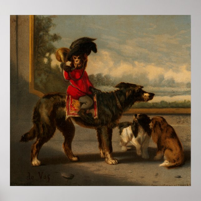 Poster Cachorro do Macaco (Frente)