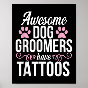 Poster Cachorro Engraçado Tatuagens Cuecas Engraçadas Pet