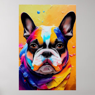 Poster Cachorro-Grande Francês Pet Cute Adorable Animal C