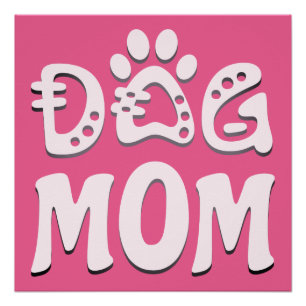 Póster Cachorro Mãe