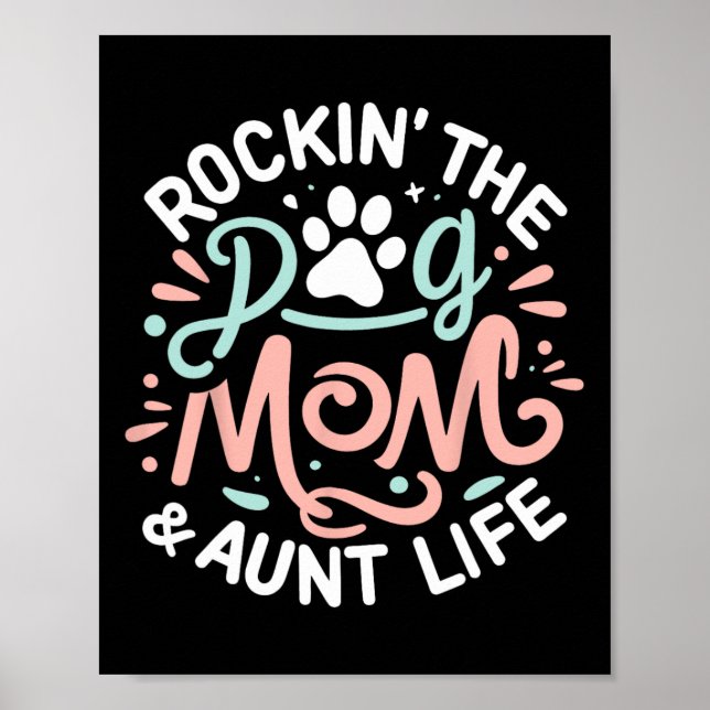 Poster Cachorro Mamãe E Tia Cachorro Sobrevivem Mãe (Frente)