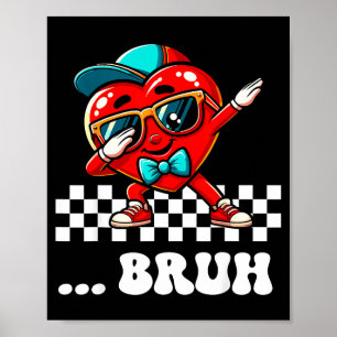 Poster Cachorro Memorando Coração Meme Piada Engraçada Ir