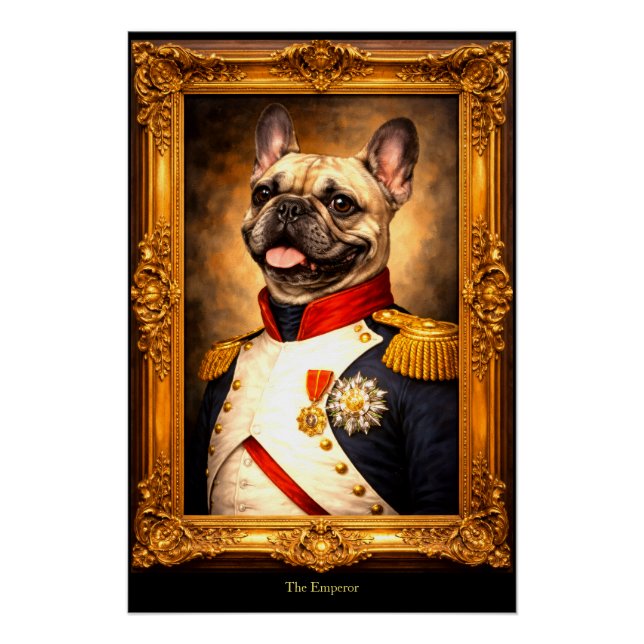 Póster Cachorro o Imperador (Frente)