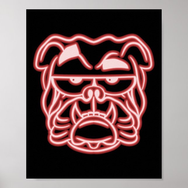 Poster Cachorro pai Mãe Cachorro Cachorro Cachorro Cachor (Frente)