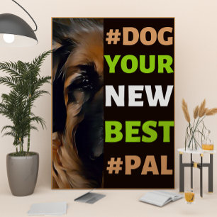 Poster #Cachorro, seu novo melhor #Pal...Leonberger