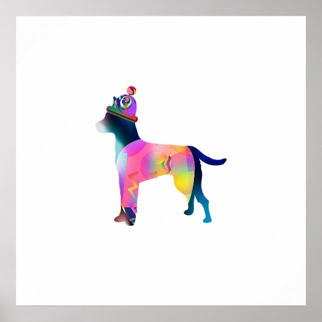Poster Cachorro Todo Arrumado Moda Canina (Frente)