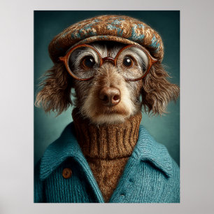 Poster Cachorro-tonto em Visto de inverno