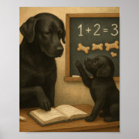 Cachorro Velho Ensina Nova Matemática a um Filhote