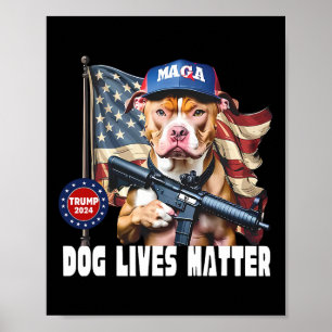 Poster Cachorro Vive Problema Engraçado 2024 Cachorro Voa