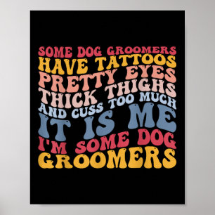 Poster Cachorros Tatuagens Olhos Coxas Cuscas Tatuando