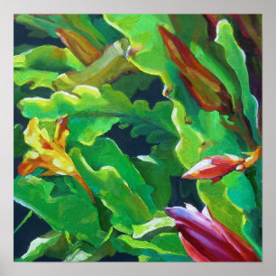 Póster Cacto de orquídea 4