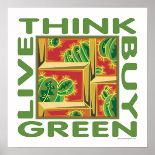 Póster Cactus Design