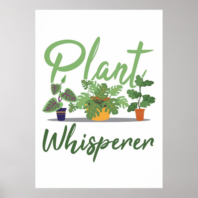 Poster Cactus Plant Whisperer (Frente)